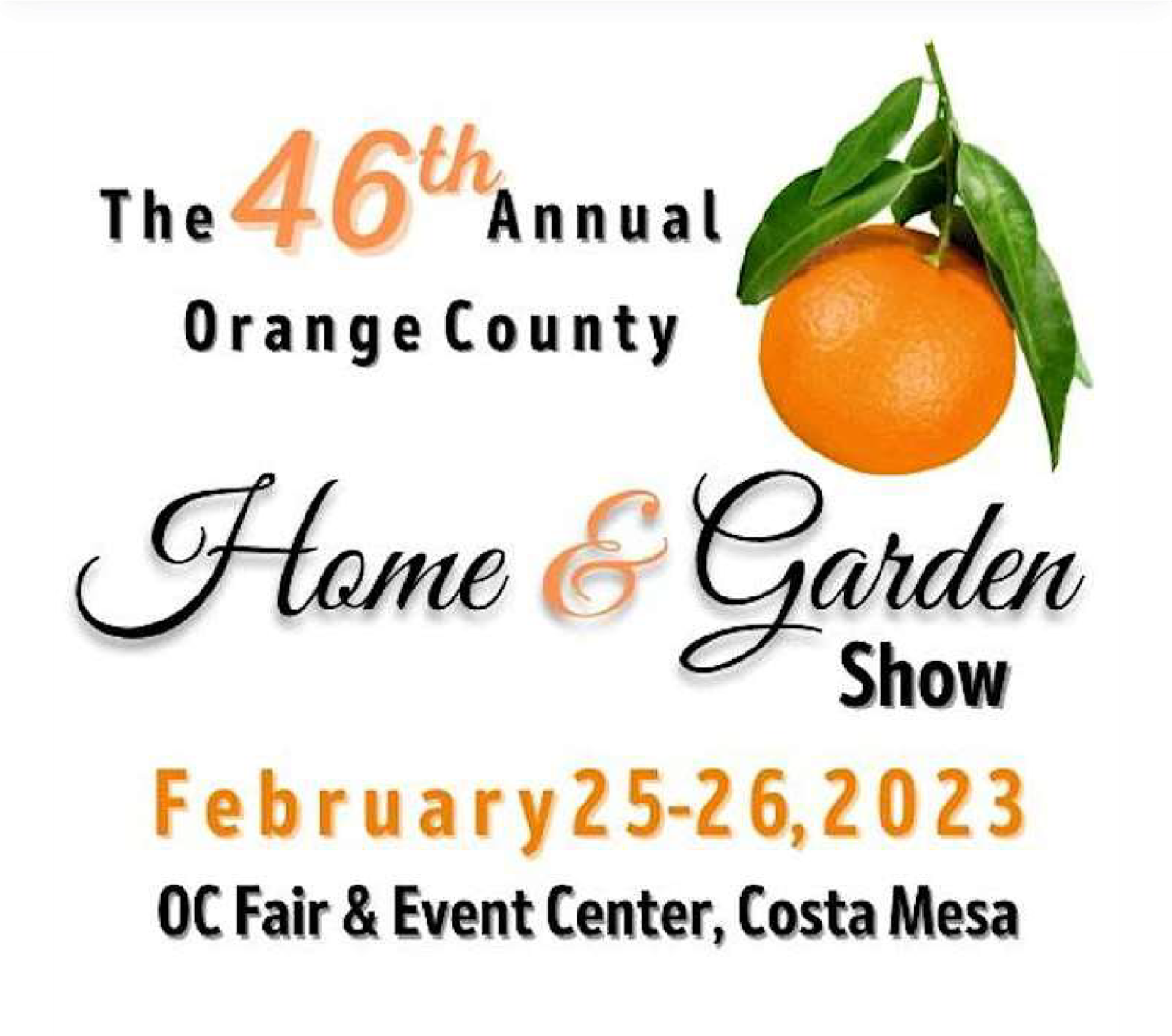 Save This Date To Join Us at OC Home & Garden Show & Giving Pavilion